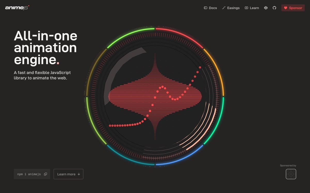 Best Animation Library SaaS with Anime.js