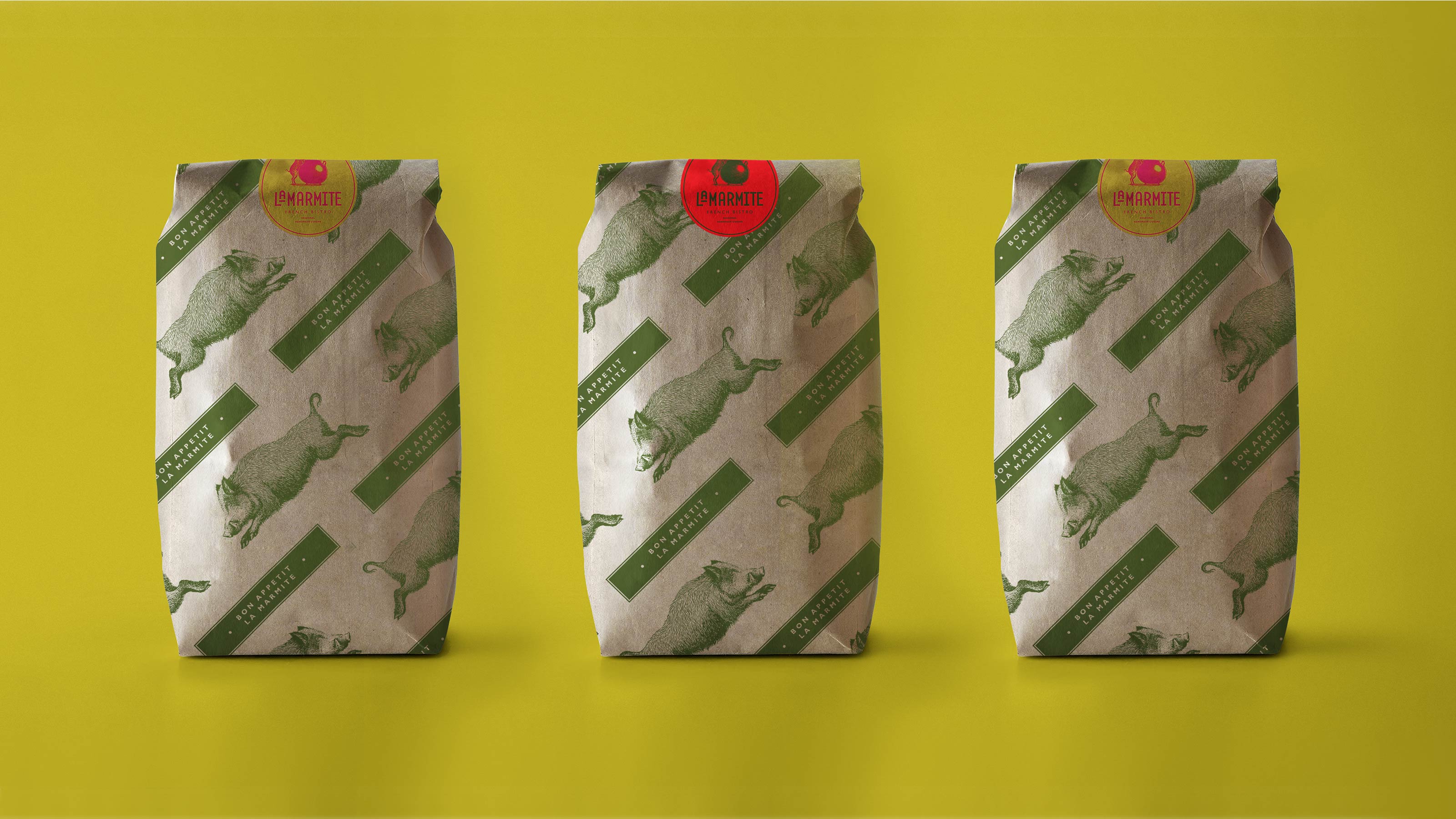 LaMarmite take away bags
