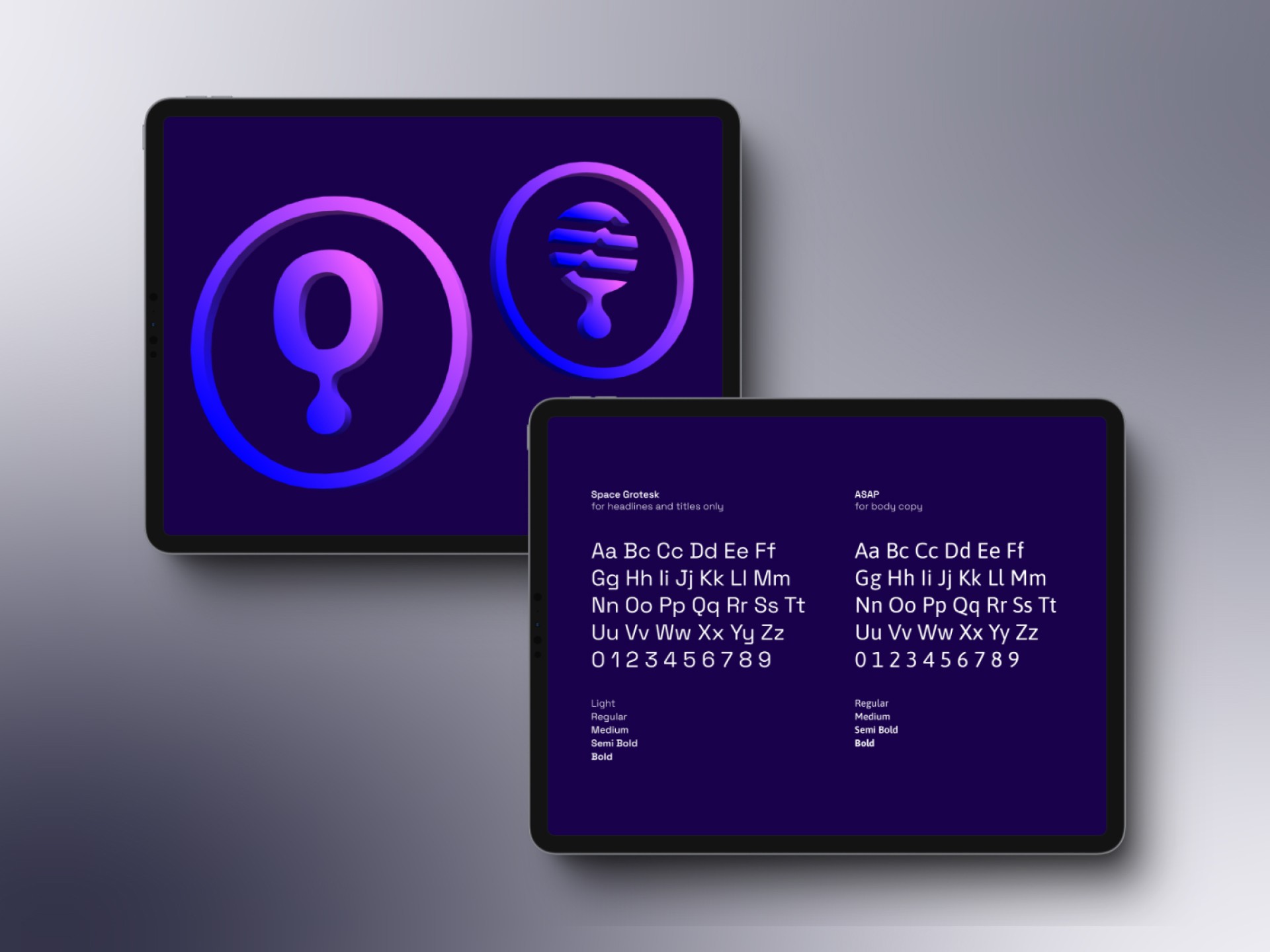 Trading interface, light mode