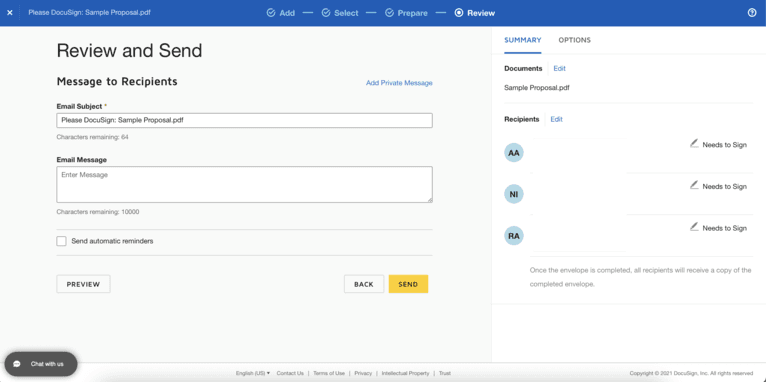 DocuSign Dashboard4