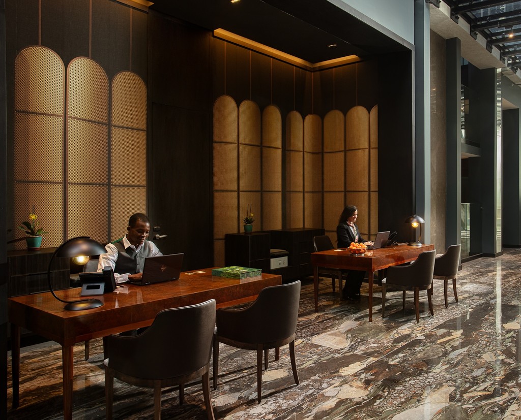 Debaines hotel reception