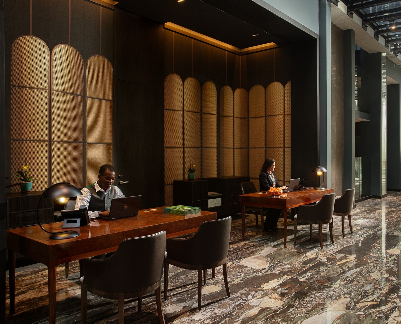 Debaines hotel reception