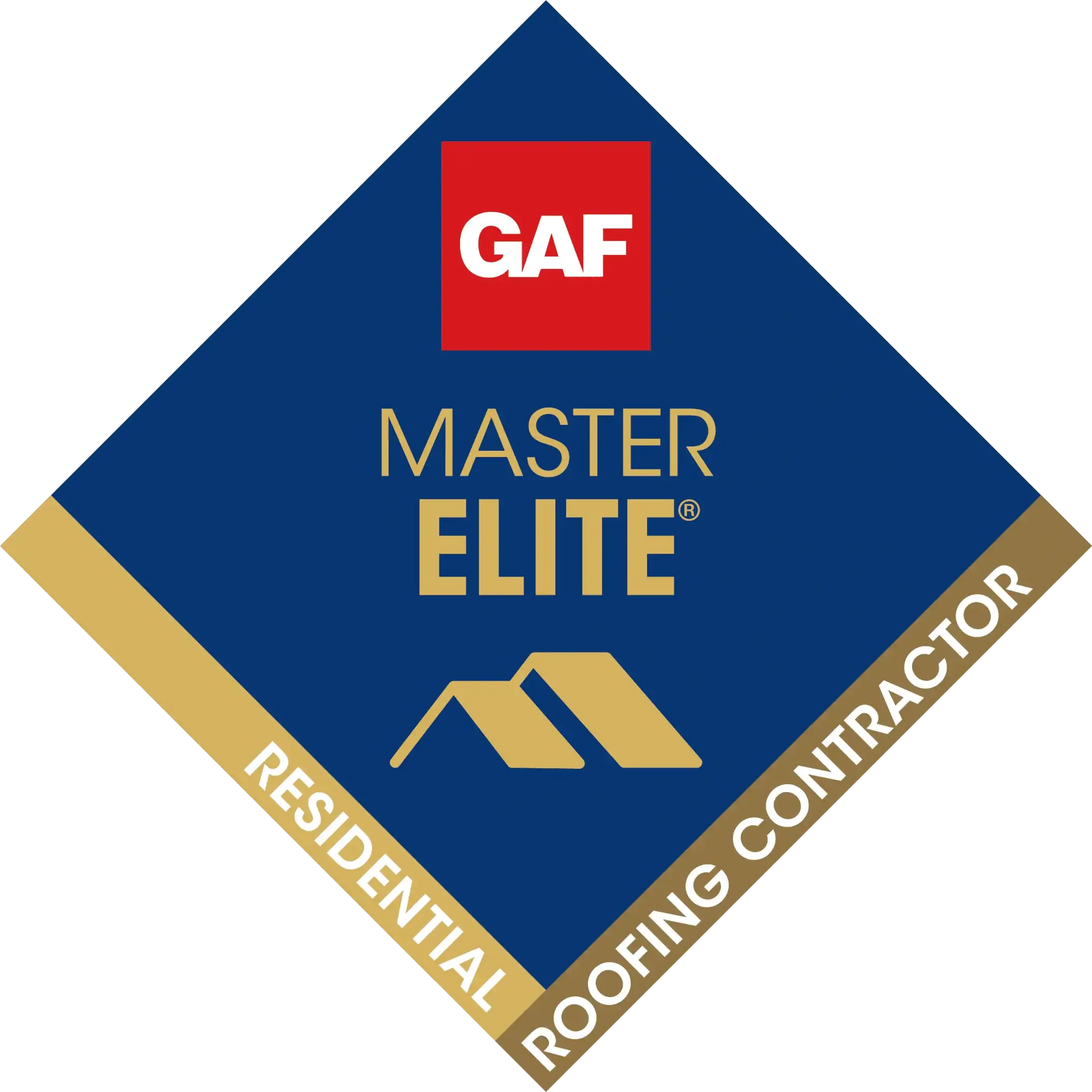 gaf master elite residential roofing contractor - arrington roofing