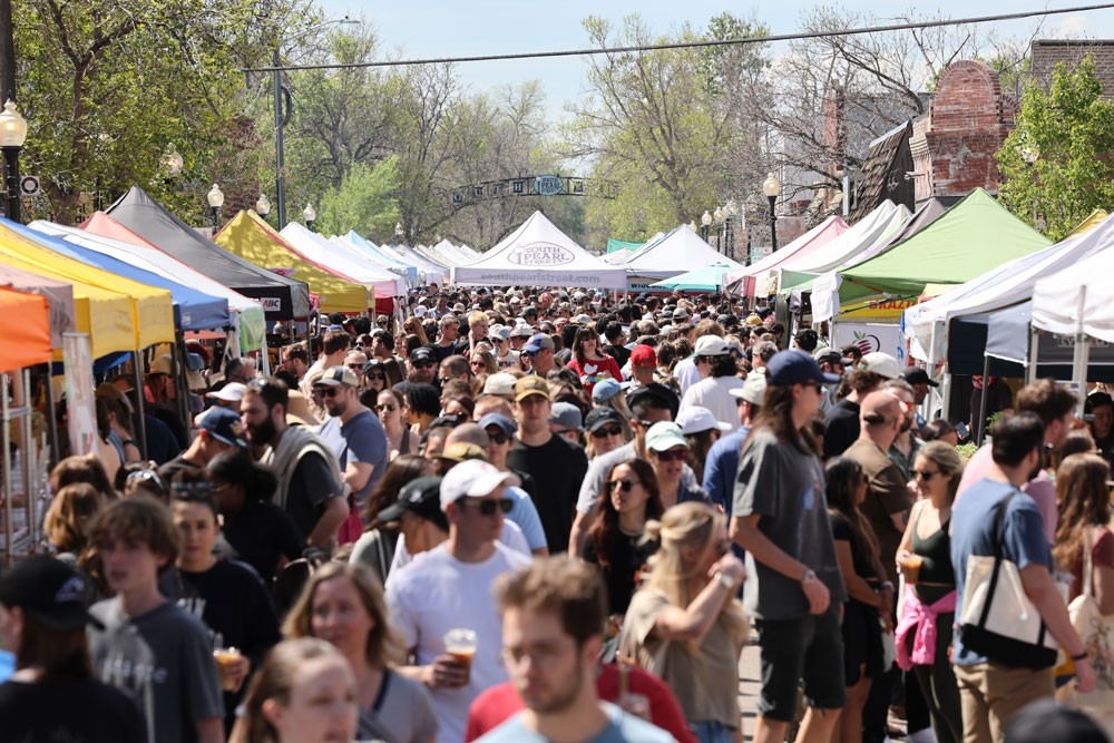 South Pearl Farmer's Market, Denver, CO on Sundays.