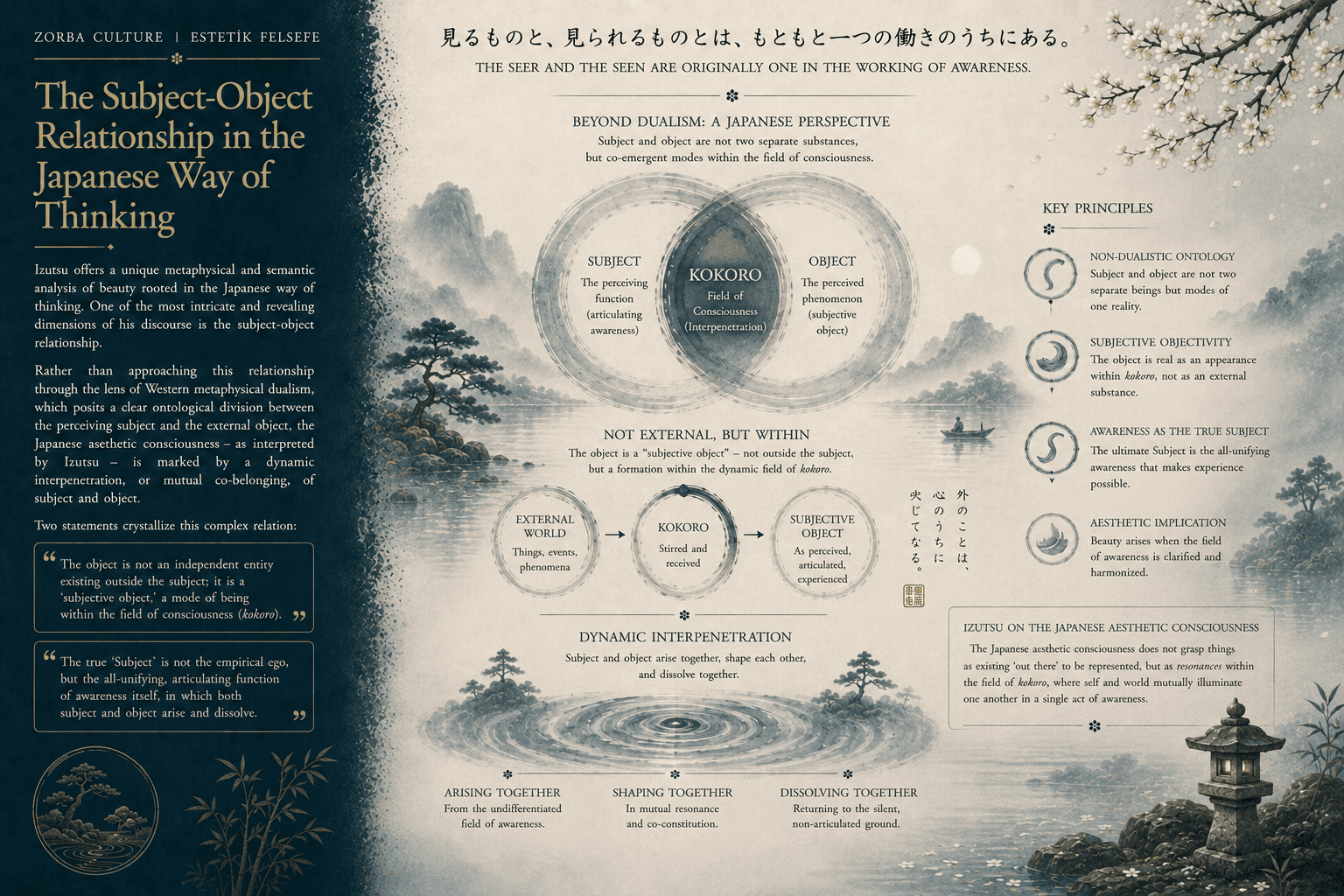 The Subject-Object Relationship in the Japanese Way of Thinking