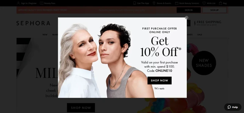 Redirect_to_Another_Page_Sephora_Australia