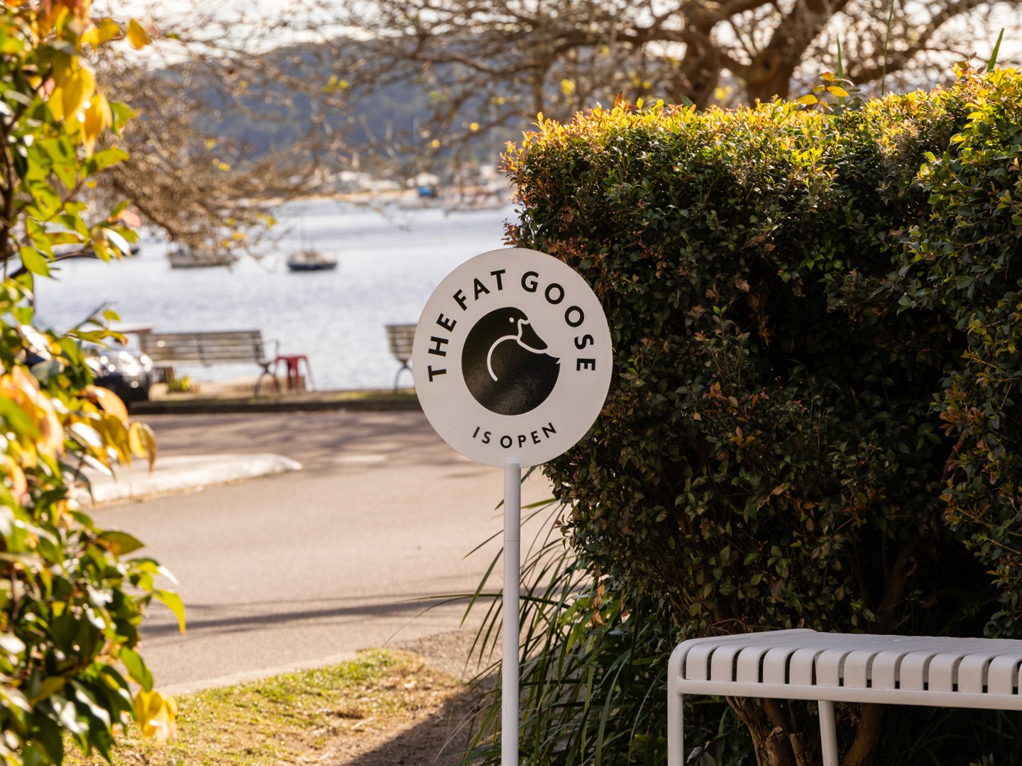 The Fat Goose Signage Tote Bag