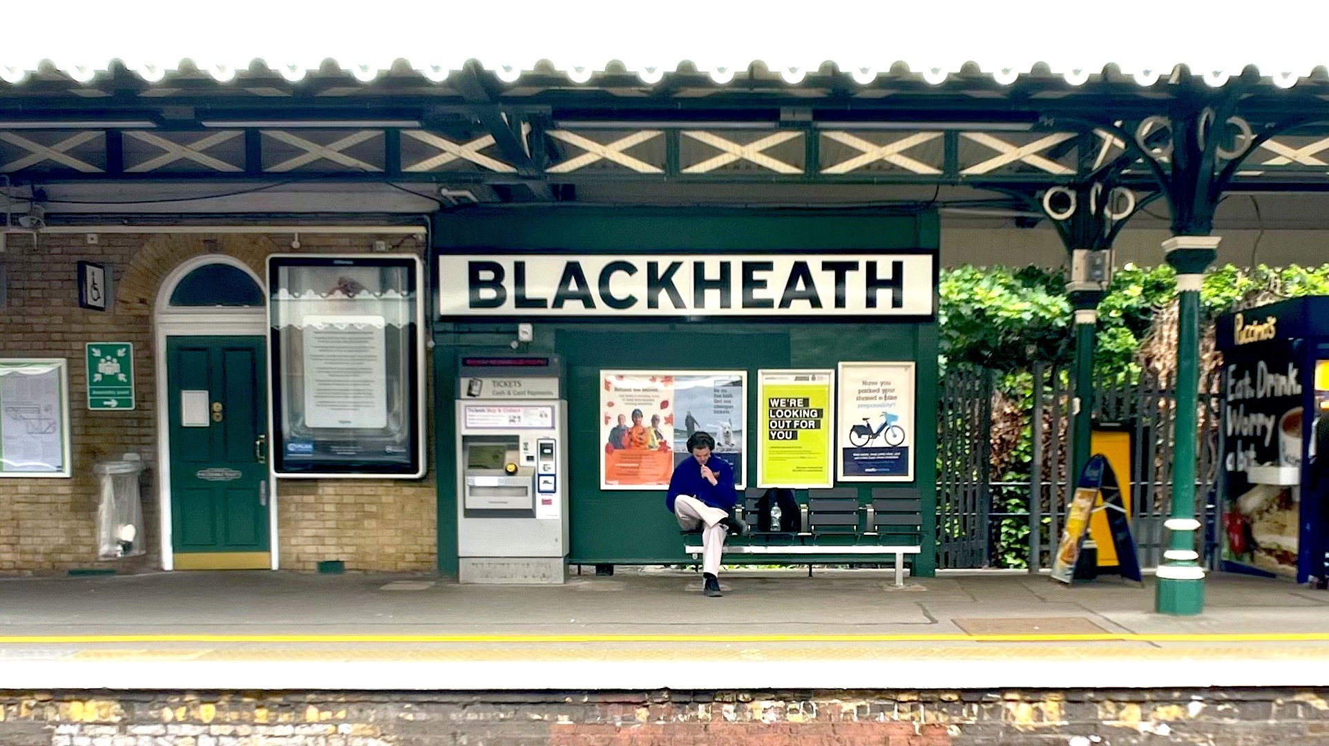 It's just an 11 minute train journey from Blackheath station to Woolwich Arsenal for the Creative Kin podcast studio based at Woolwich Works.