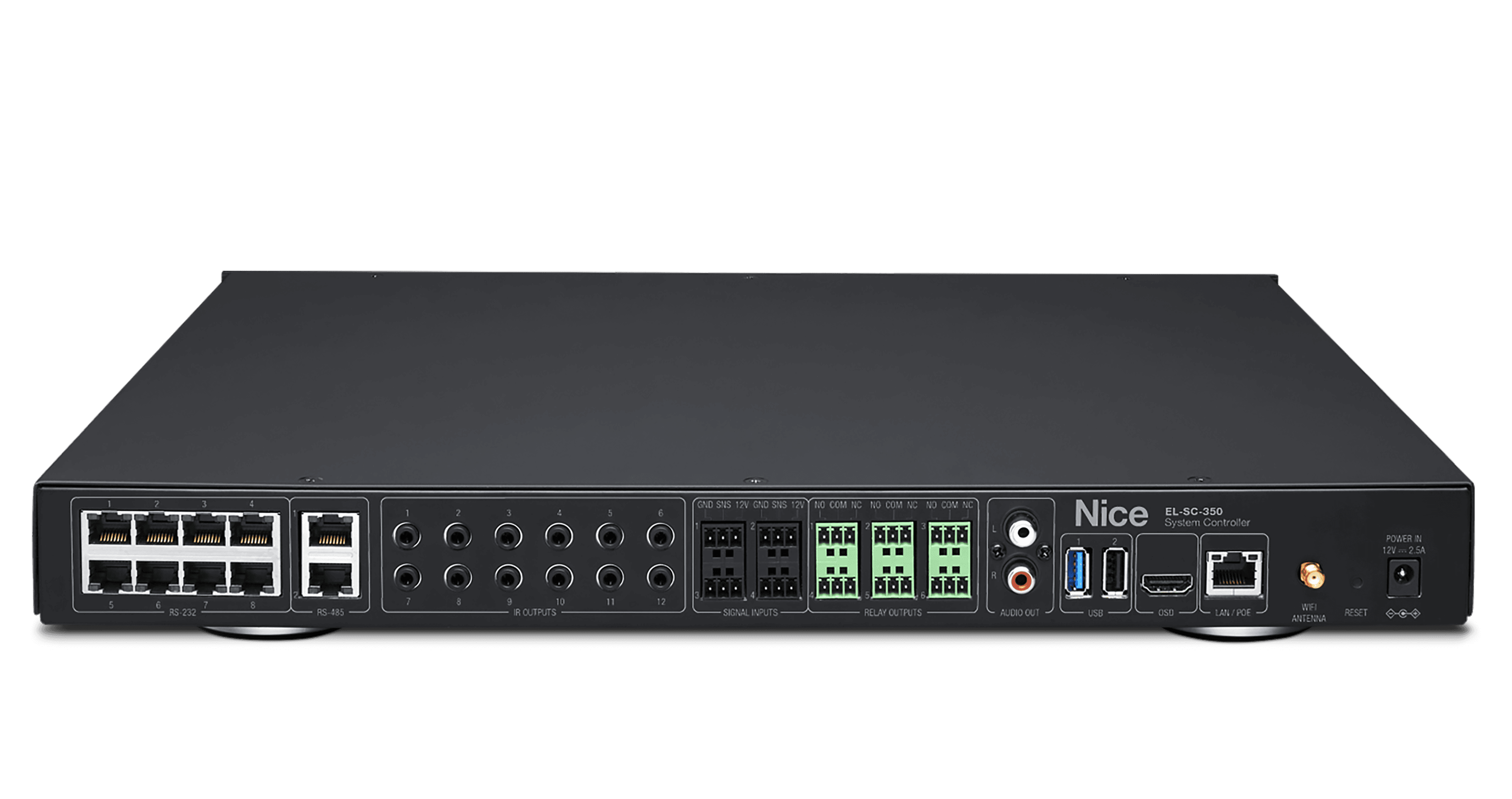 Nice EL-SC-350 system controller back panel