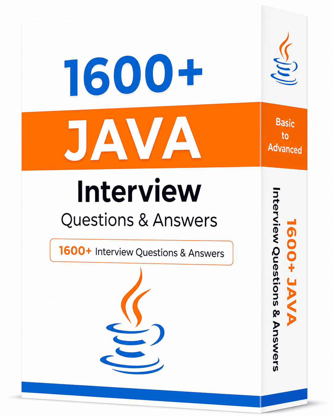 1600+ Java Interview Questions and Answers ebook cover