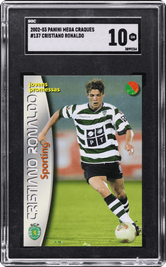 2003 Panini Sports Mega Craques Cristiano Ronaldo