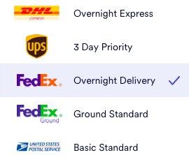 Carrier rate comparison