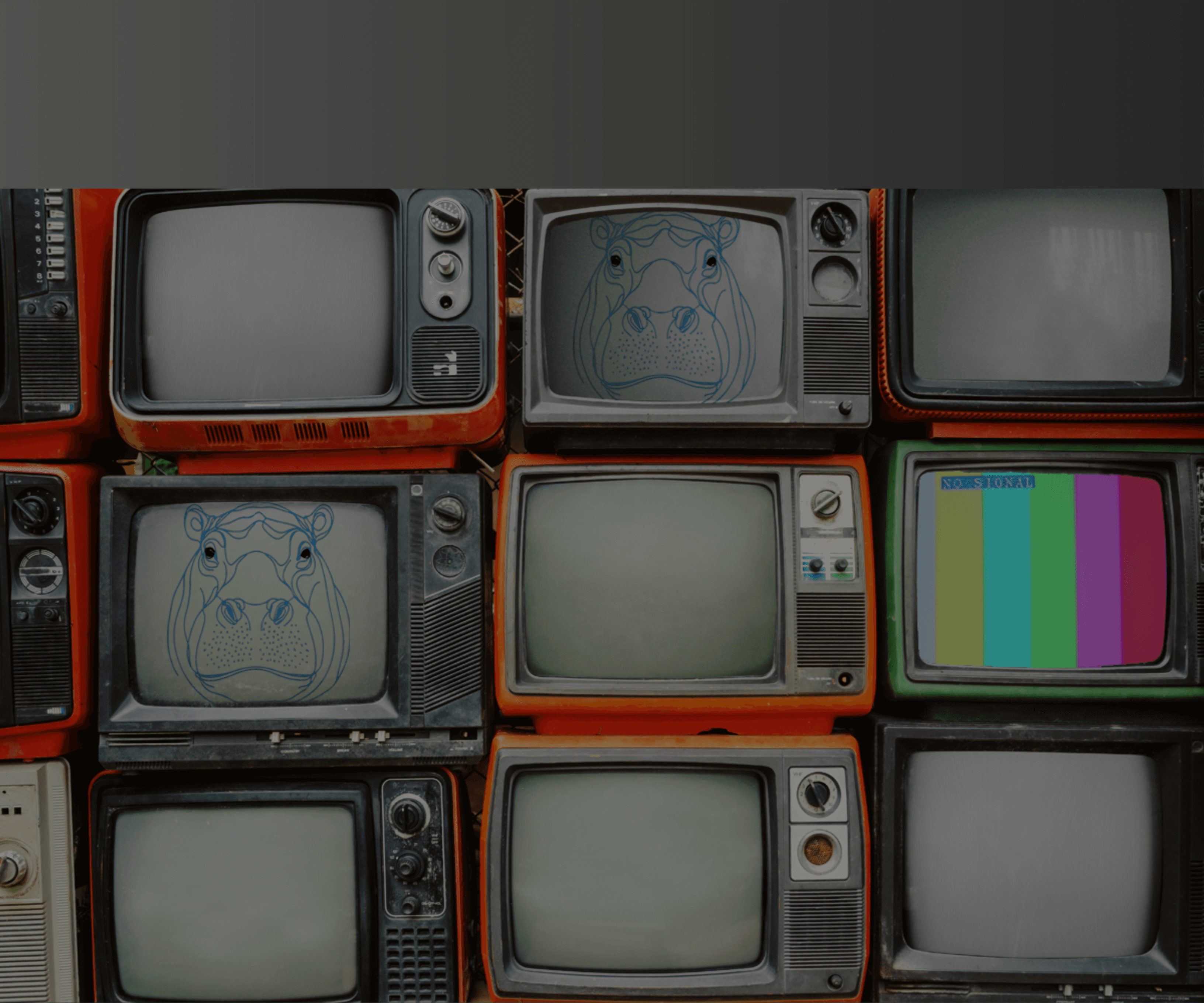 Background image depicting Hippo Media creativity.