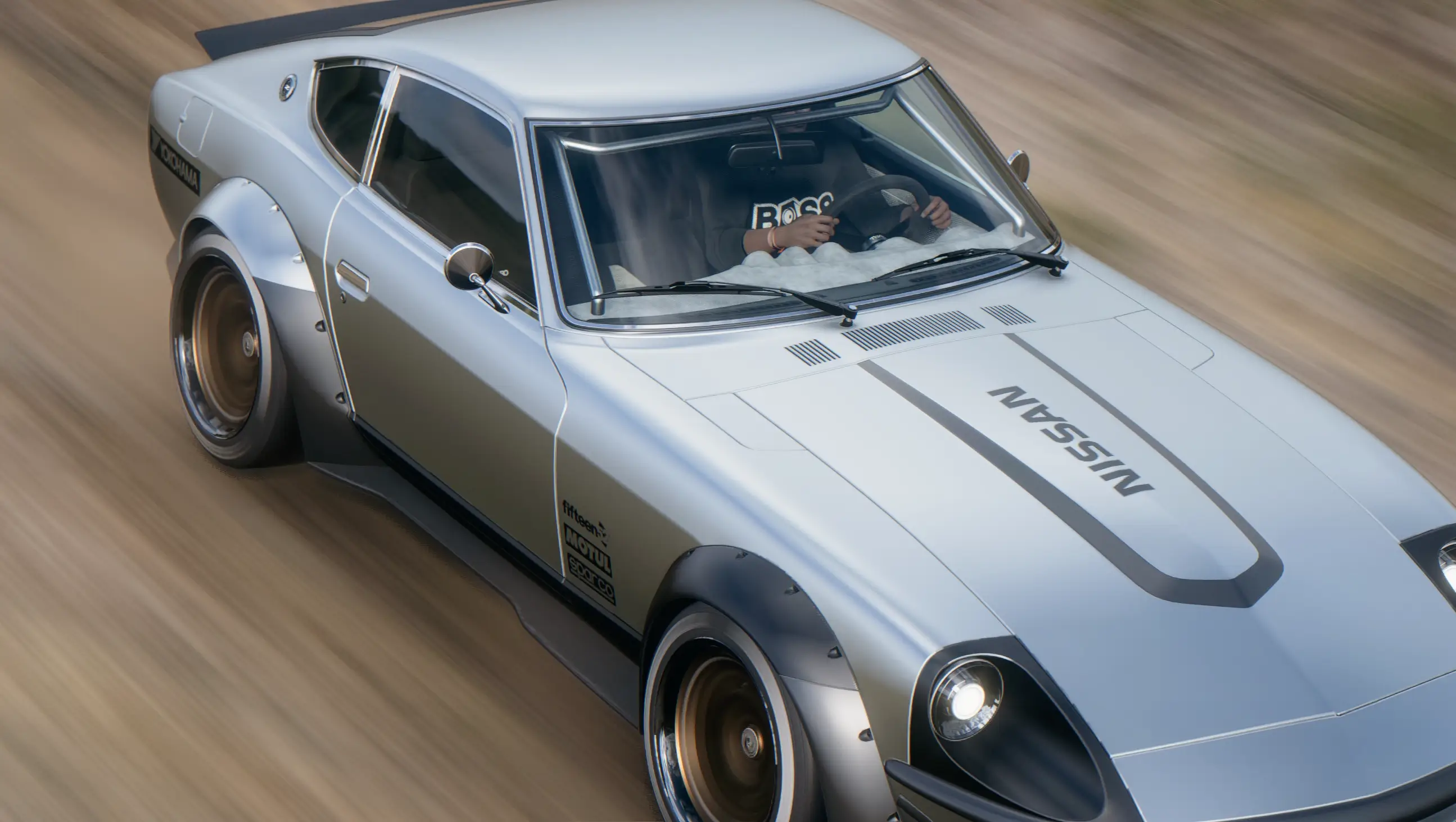 Forsberg Racing Nissan 'Gold Leader' Datsun 280z