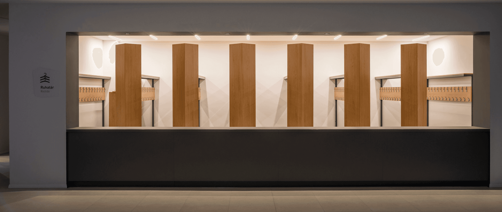 V4 konferencia központ _ Cloackroom  _Kroki studio