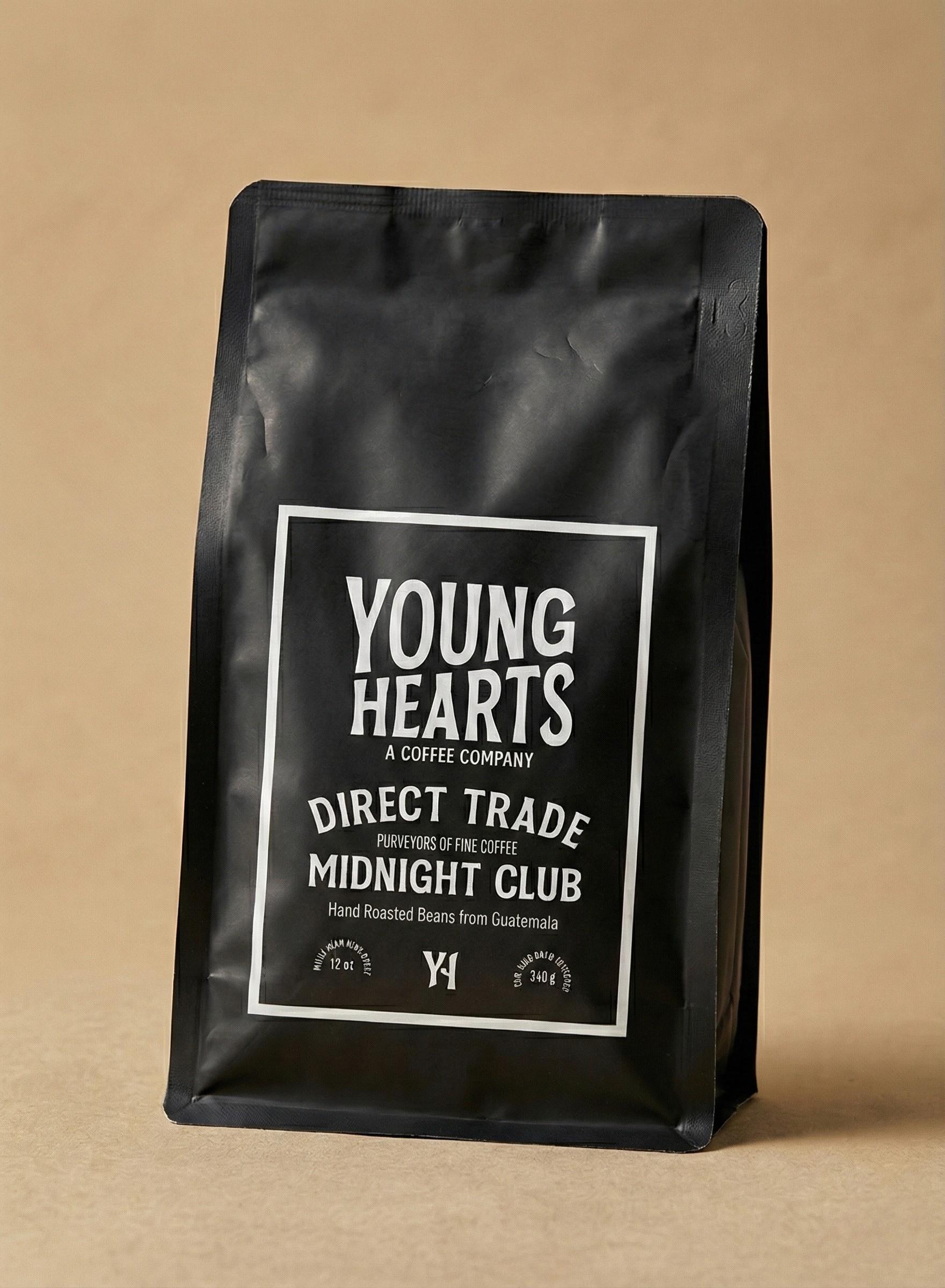 Black and white wave