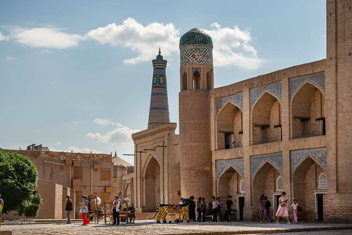 Khiva, Uzbekistan by photographer Sergei Chyrkov. Хива, Узбекистан, фотограф: Сергей Чирков.