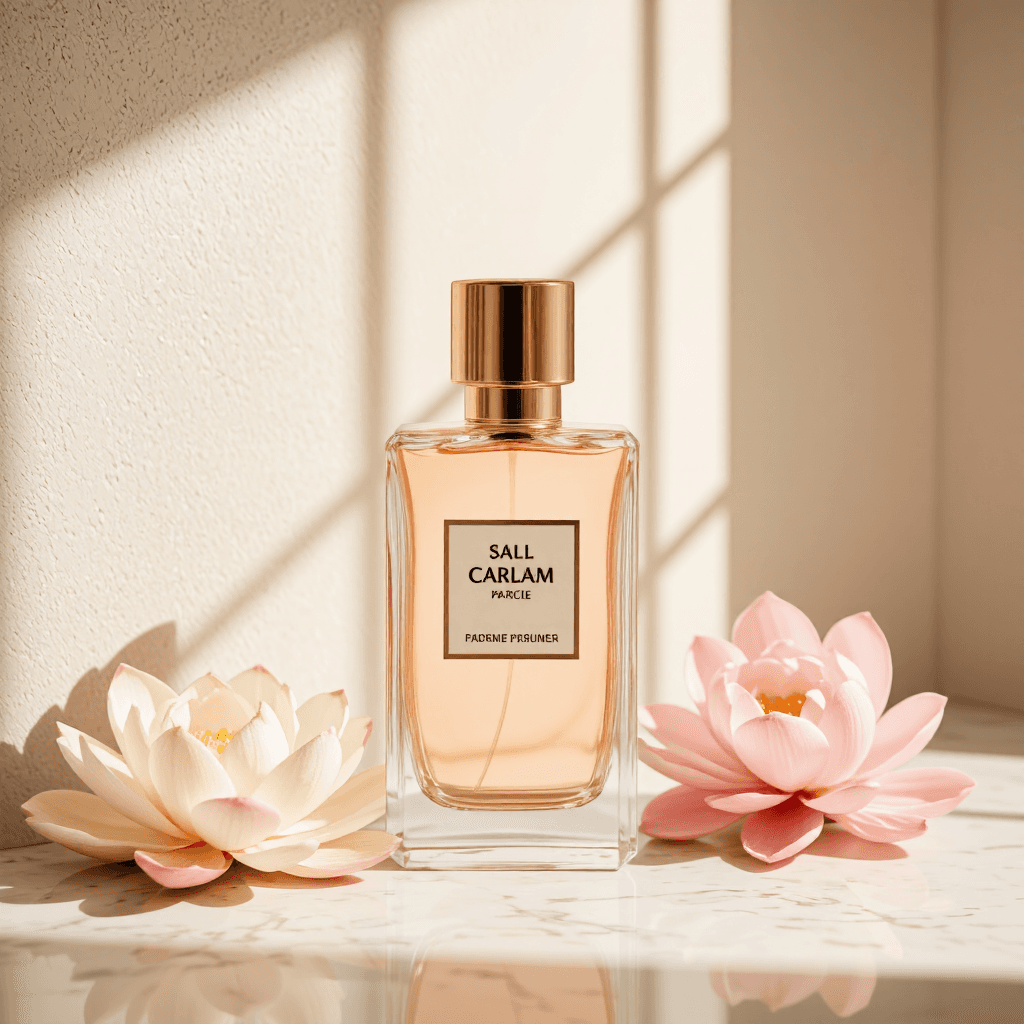 product photography of perfume