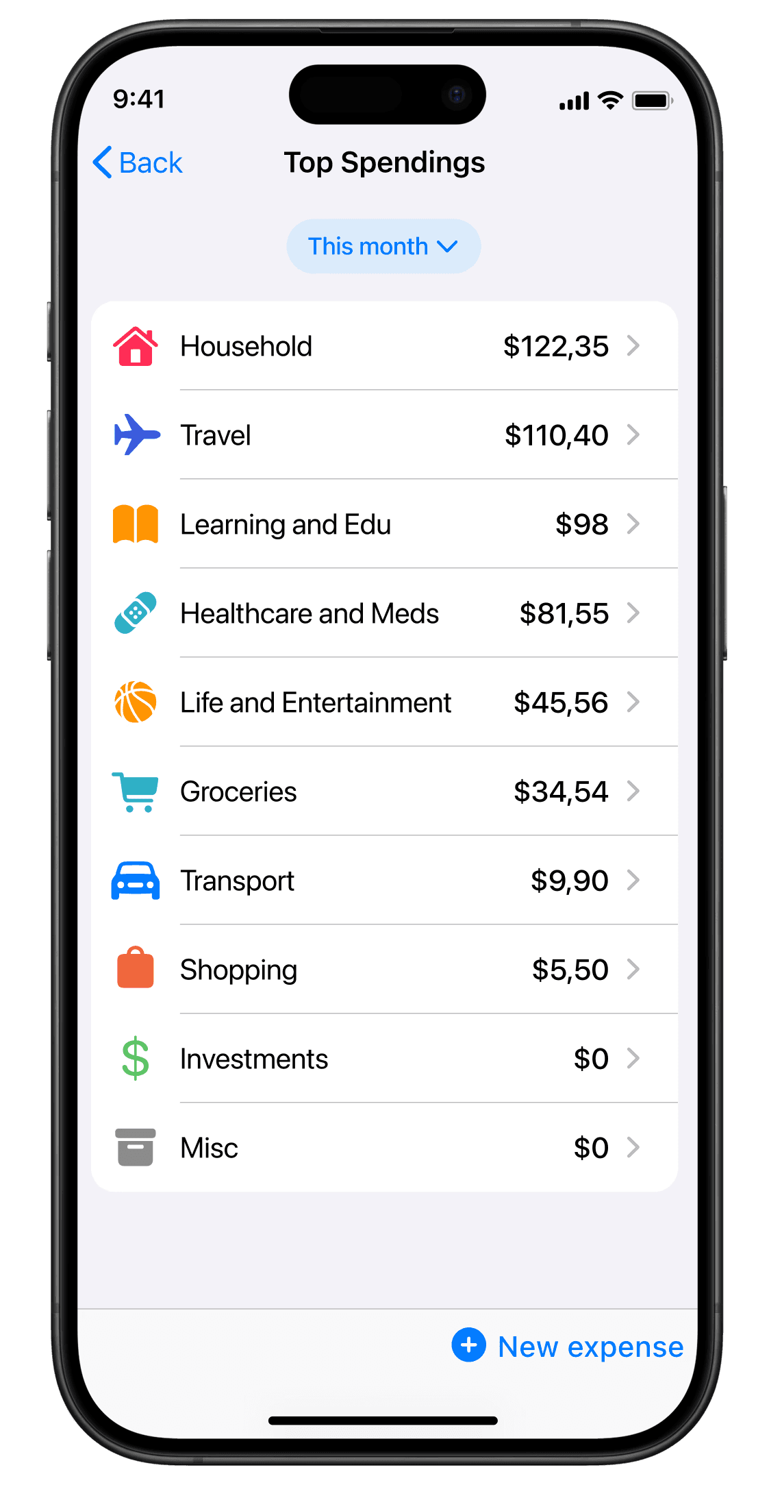 Your personal finance app, simplified.