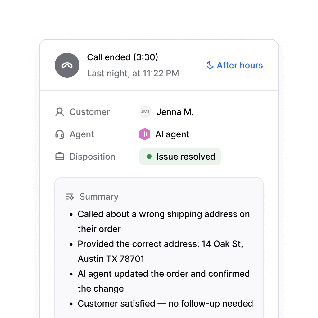 Seasonal promotion calls