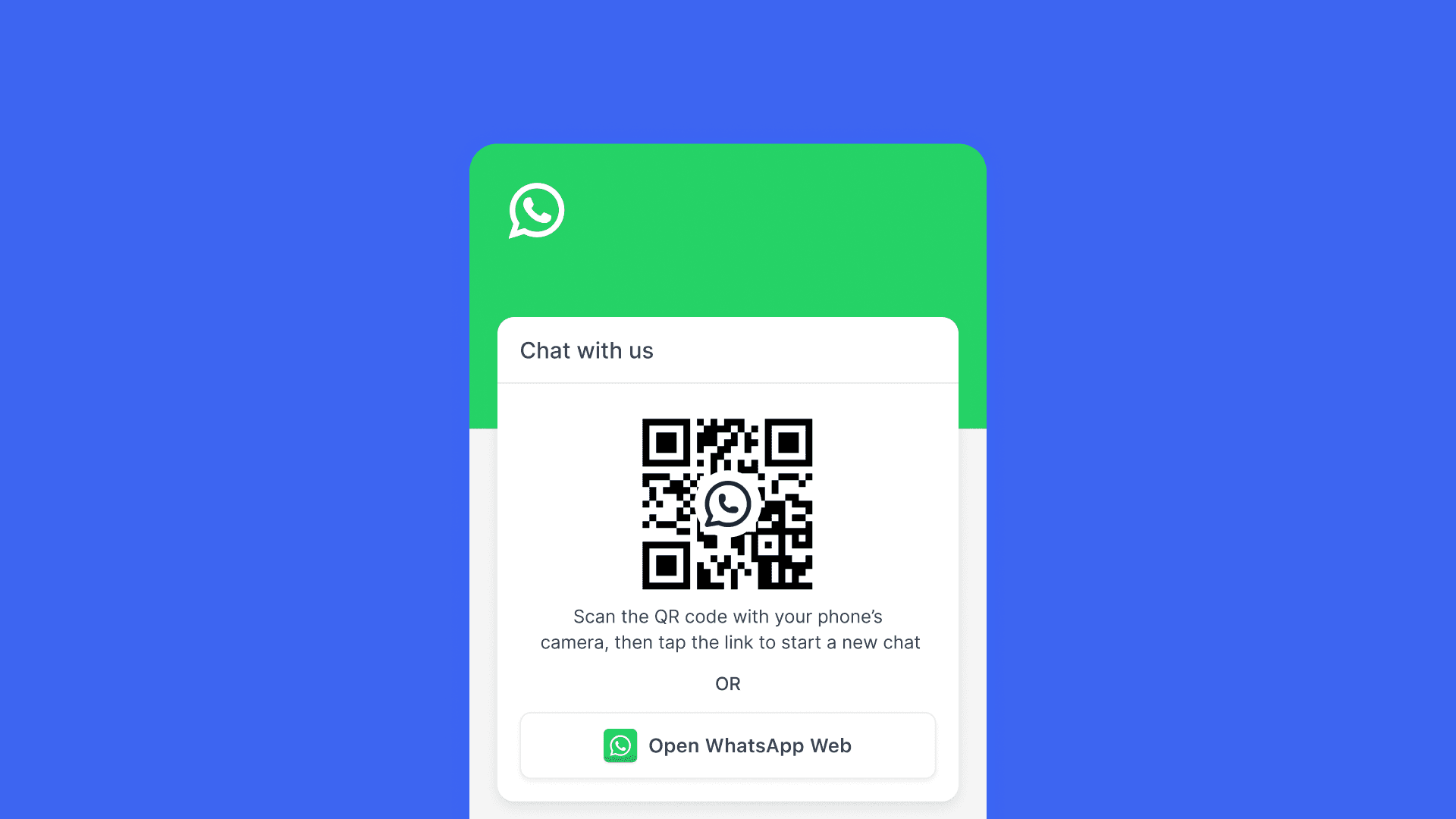 WhatsApp Widget