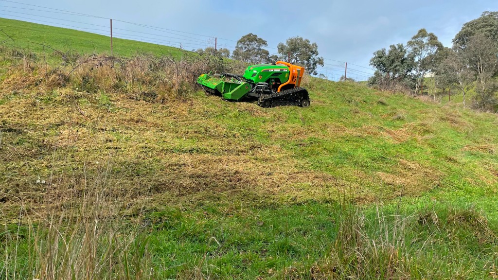 Reclaiming dense brush on challenging wet slopes