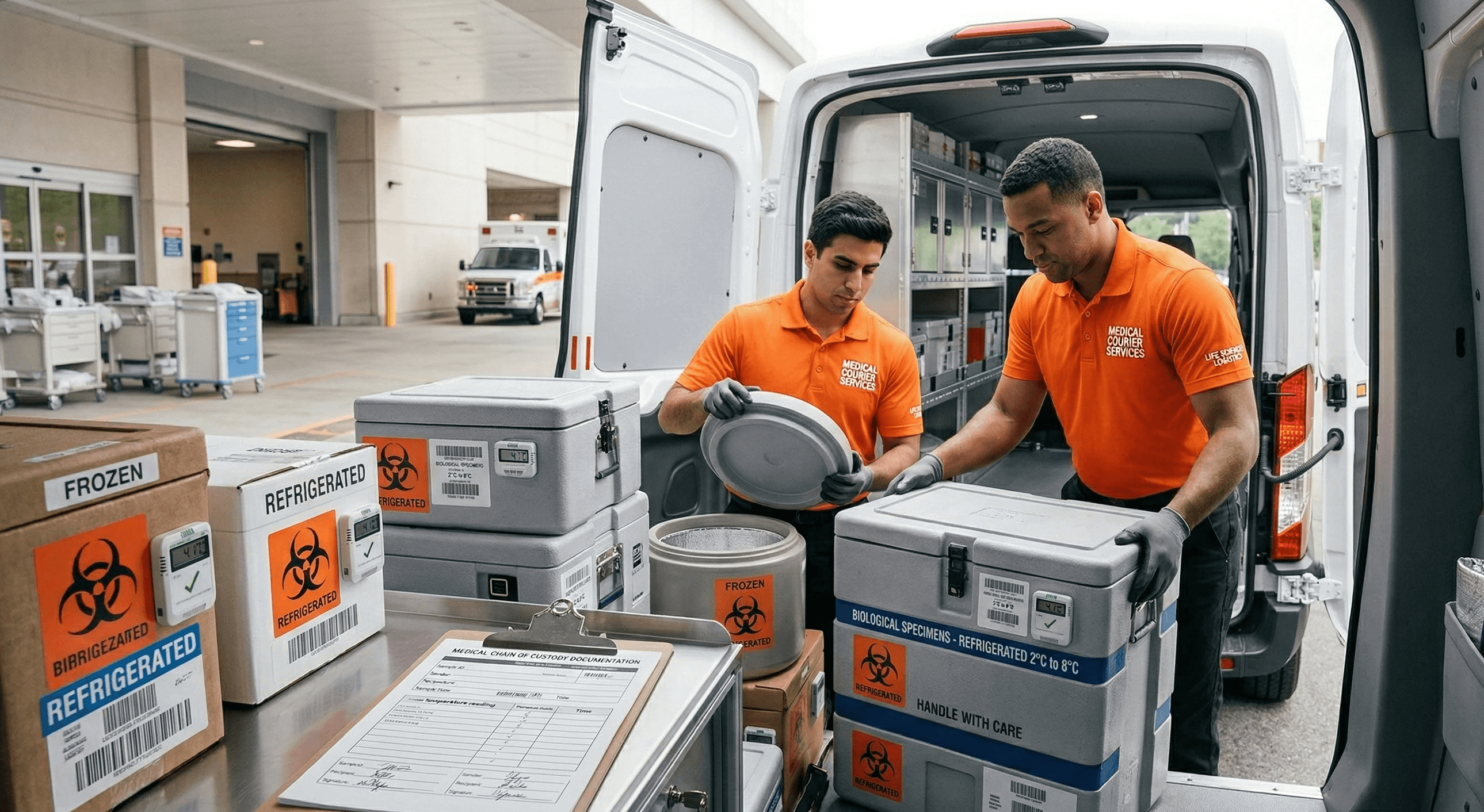 Medical Specimen Handling Guide for Courier Transport  NYC