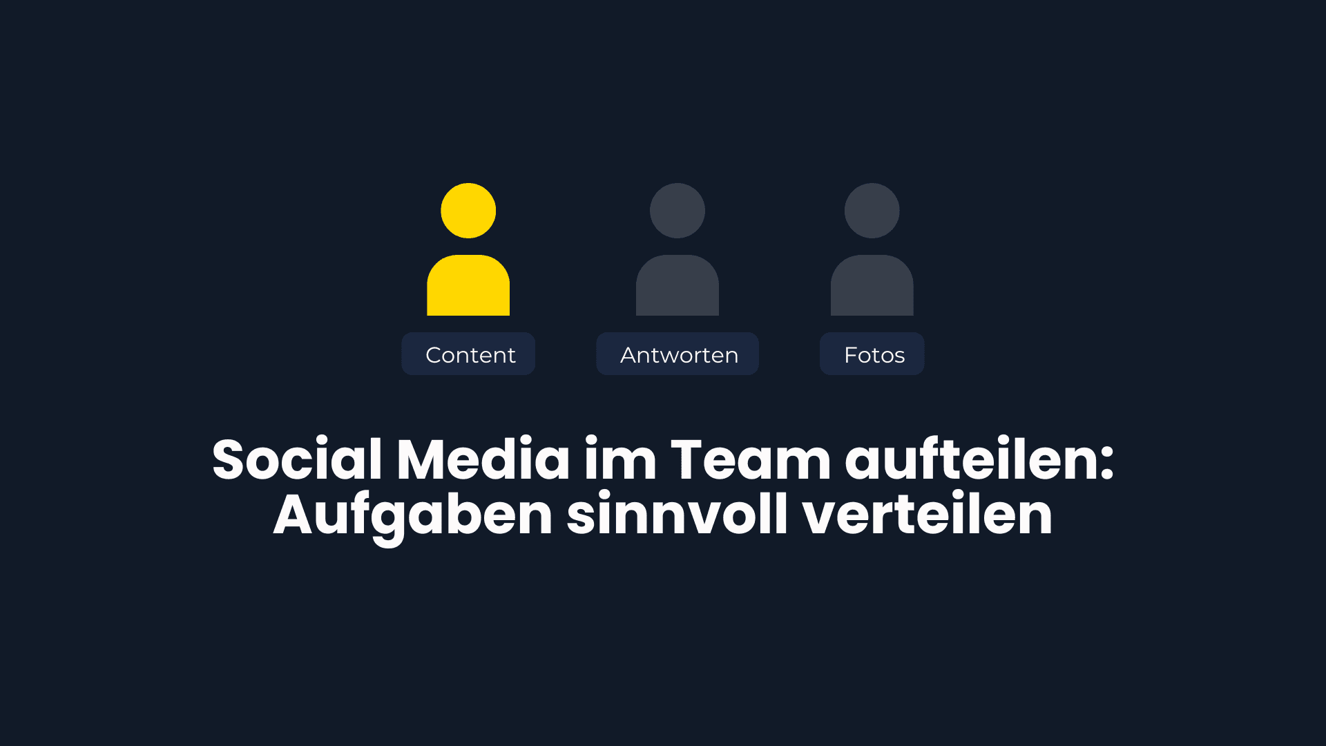 Social Media im Team aufteilen: wie kleine Betriebe Aufgaben sinnvoll verteilen