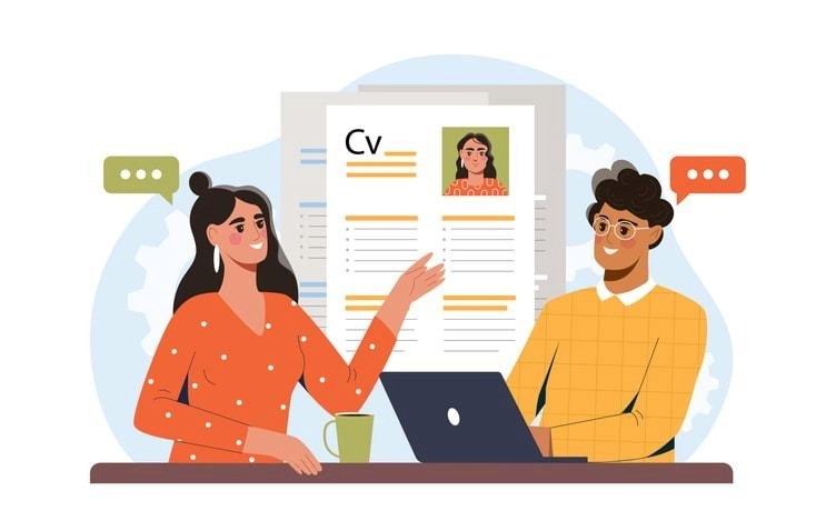 A person weighing multiple job offers with pros and cons on a notepad.