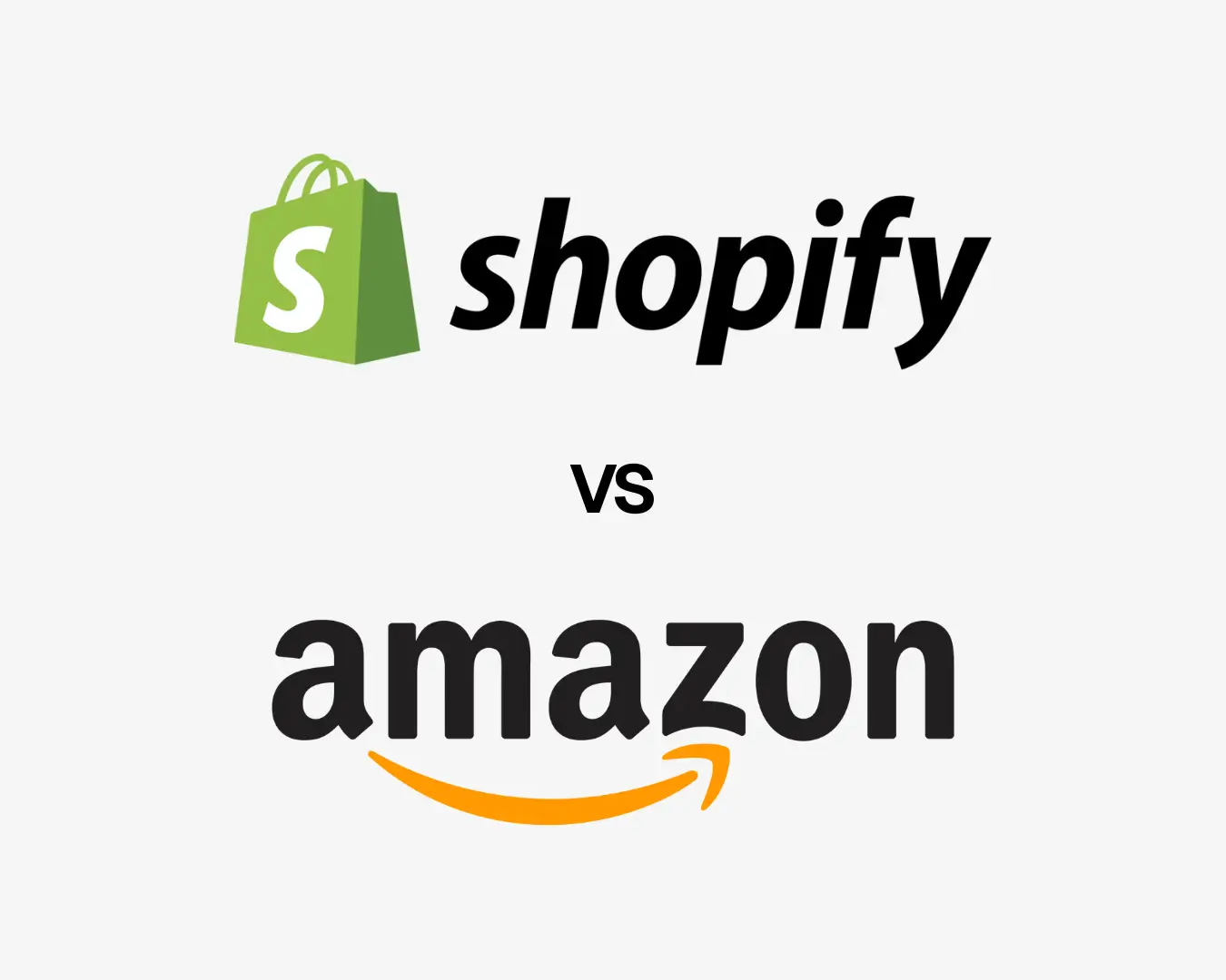 Imagen con logos de Amazon y Shopify México para comparativa en 2025