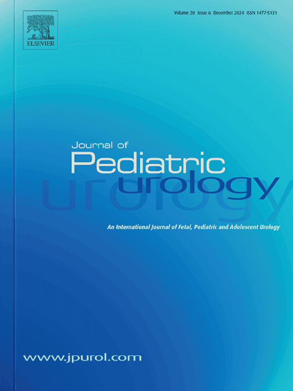 Journal of Pediatric Urology cover