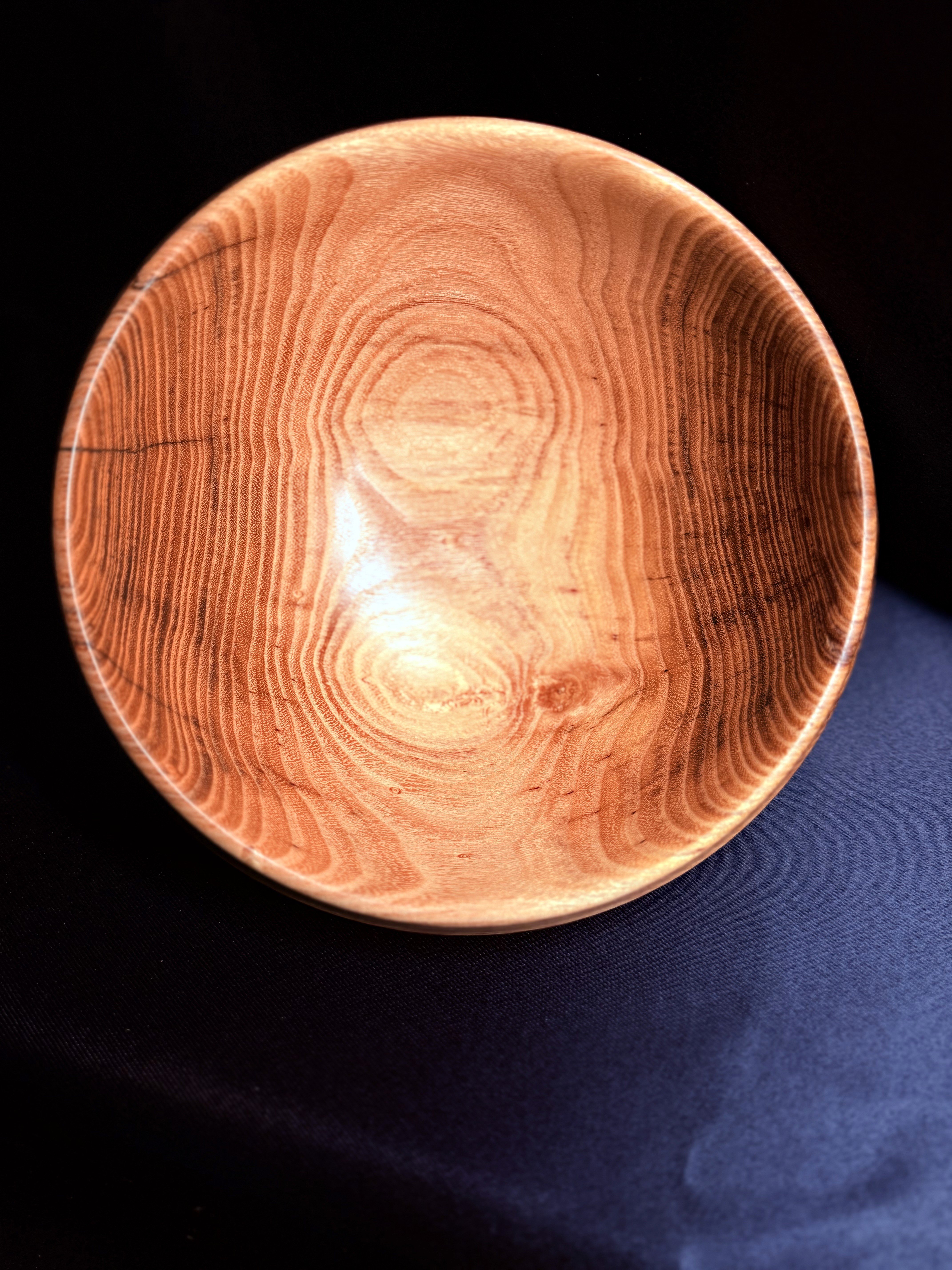 Glowing Locust Bowl shown in natural light.