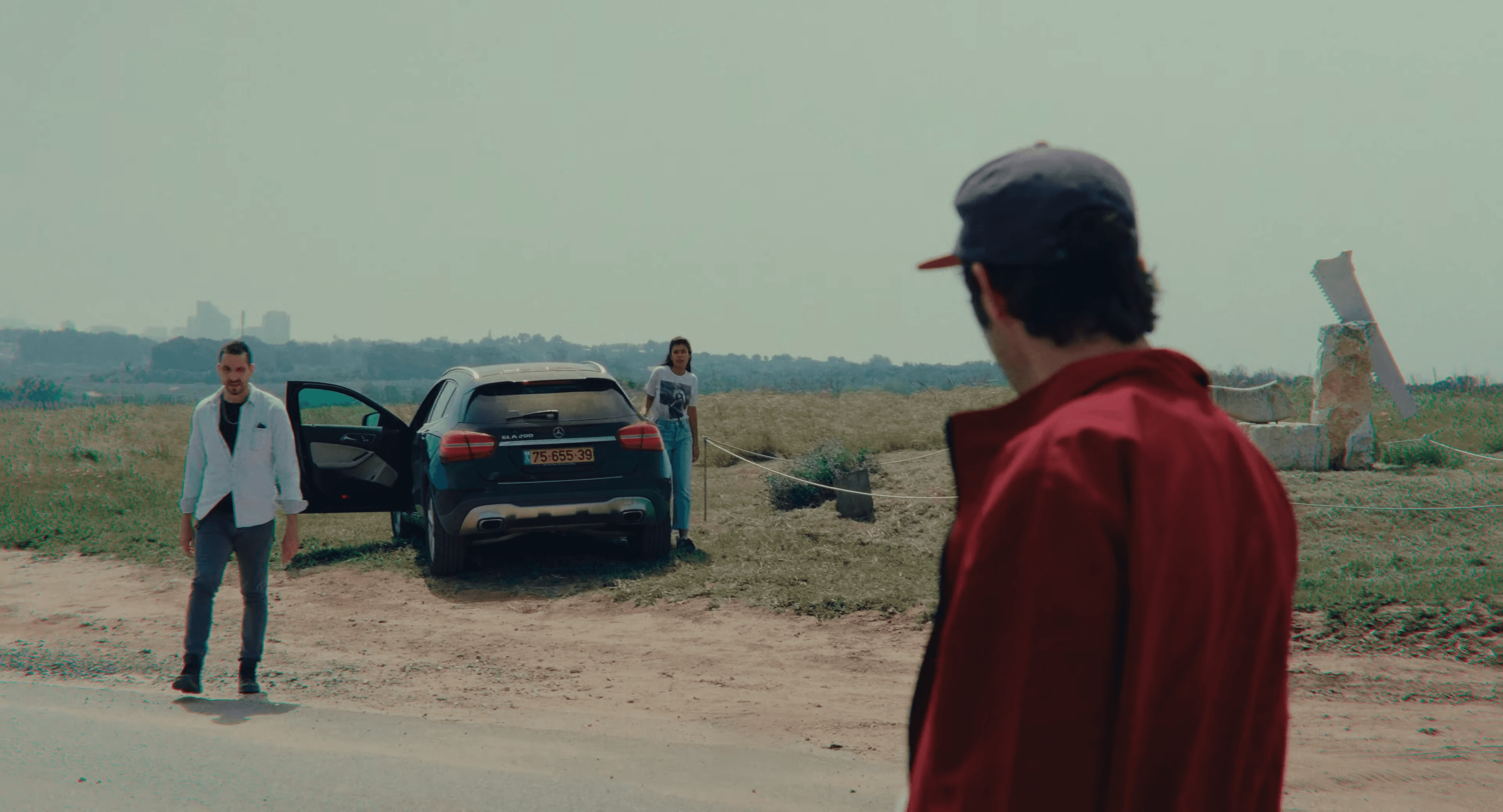 a frame from the film "Dark Teeth"