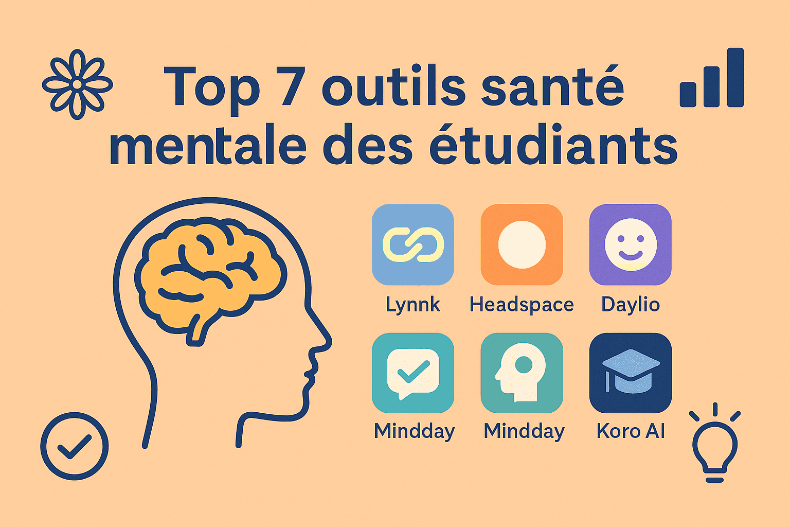 Top 6 outils santé mentale des étudiants