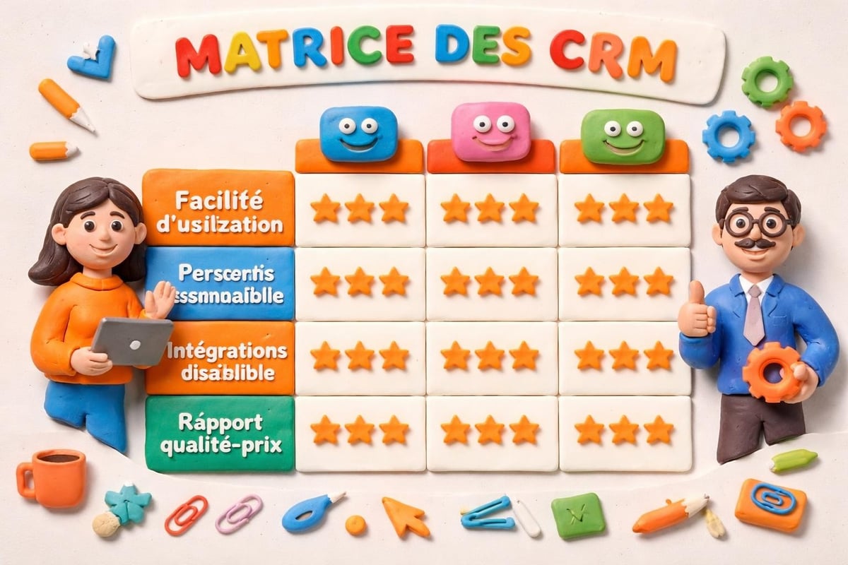 Tableau comparatif CRM