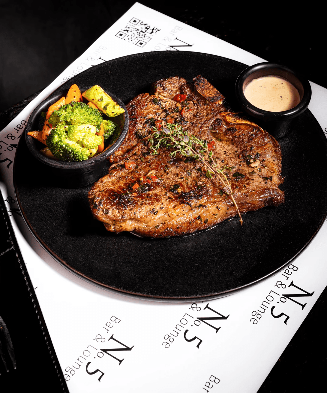 Meat plate selection from NO.5 Lounge & Restaurant