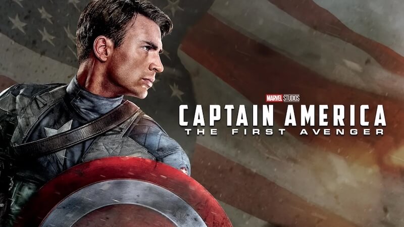 Captain America: The First Avenger title card from Disney+