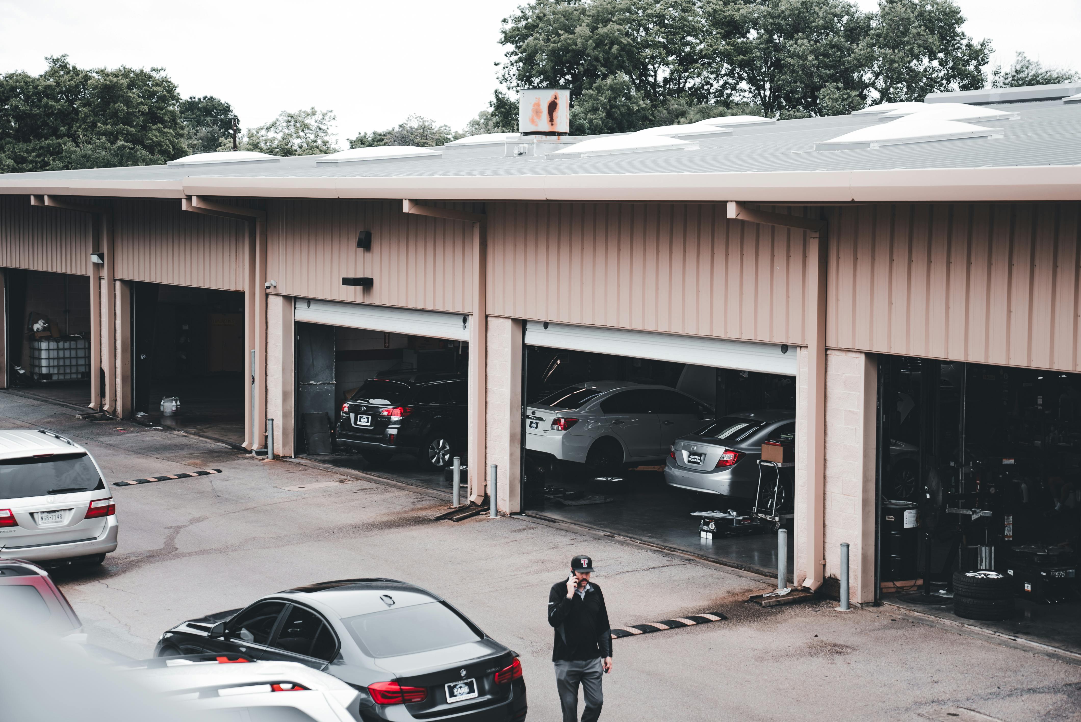 Auto Repair Shop Bays