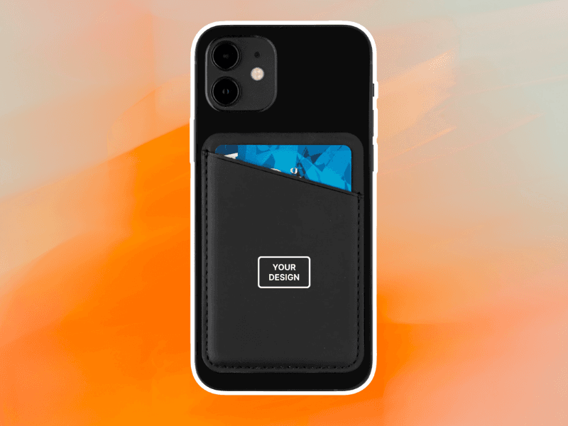 Magnetic Phone Card Holder