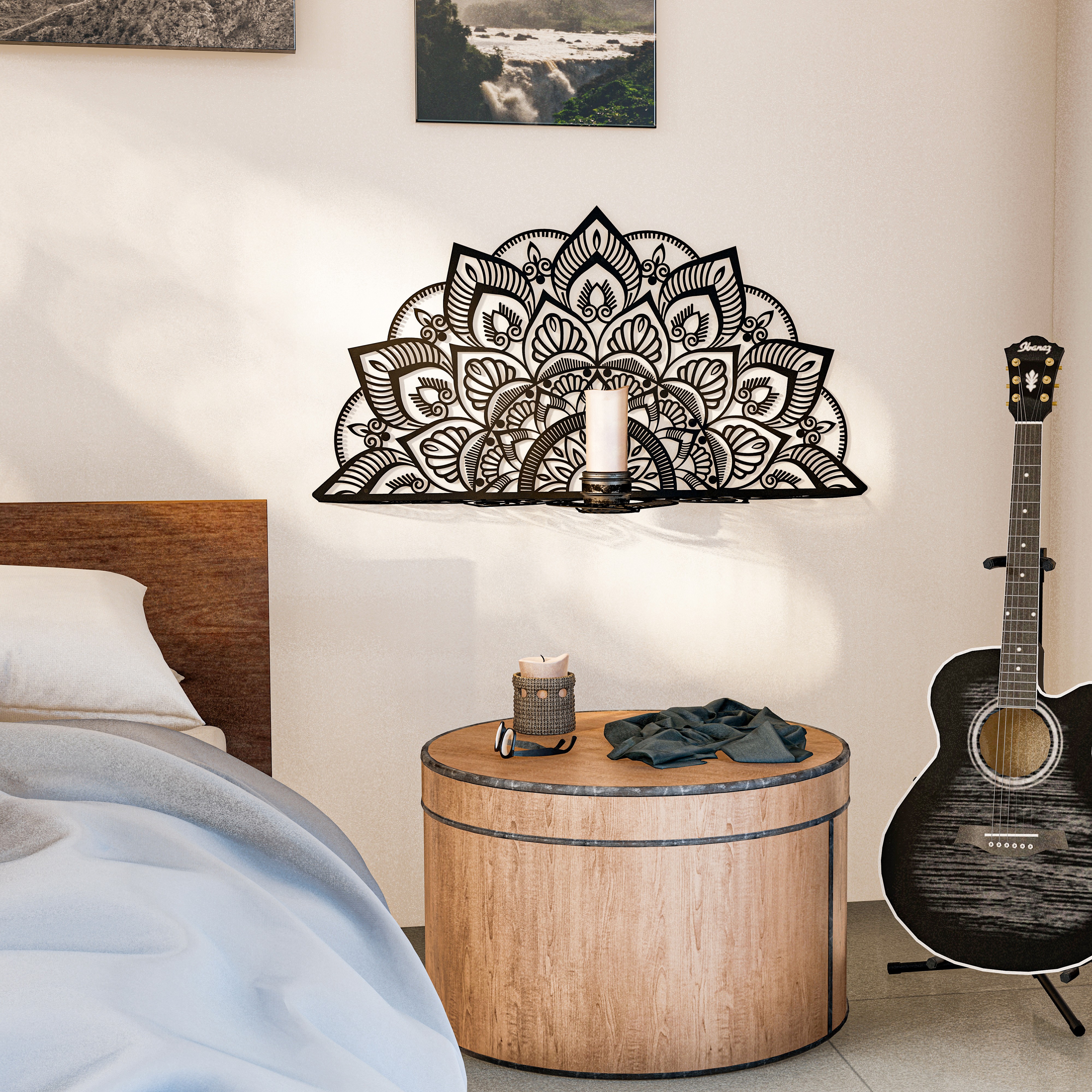 Mandala Candle Holder