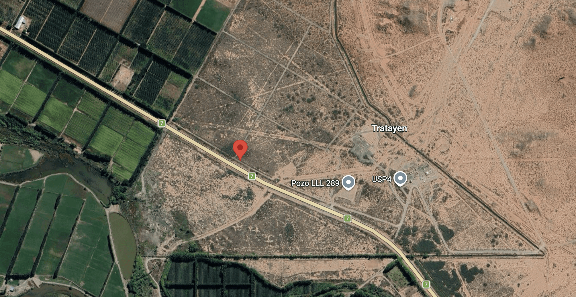 Ubicación de Las Jarillas en Google Maps