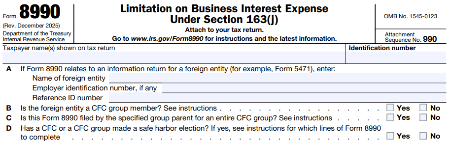 Overview of business interest expense deduction limits for startup tax planning