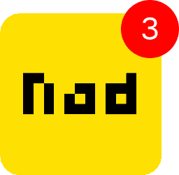 App icon with notifications