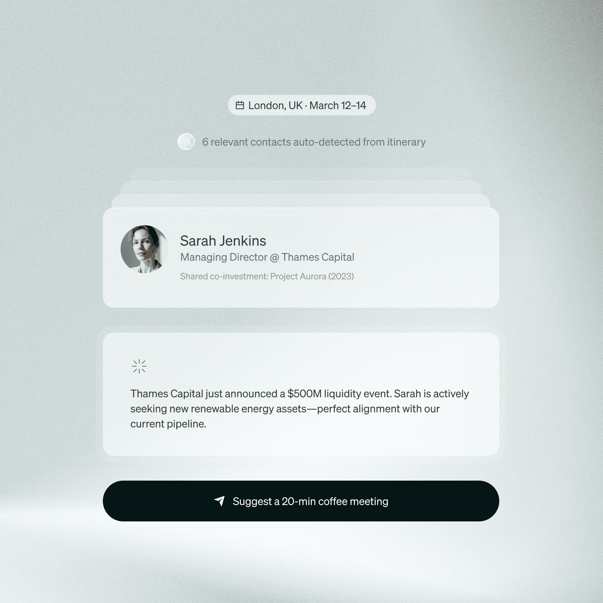 The right people, surfaced