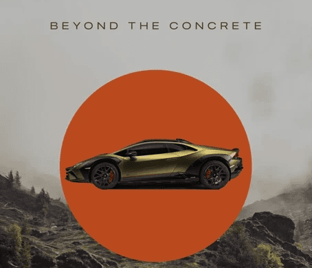 Lamborghini Haracan Sterrato Poster designed by Raga Hari Deep Molagazzela