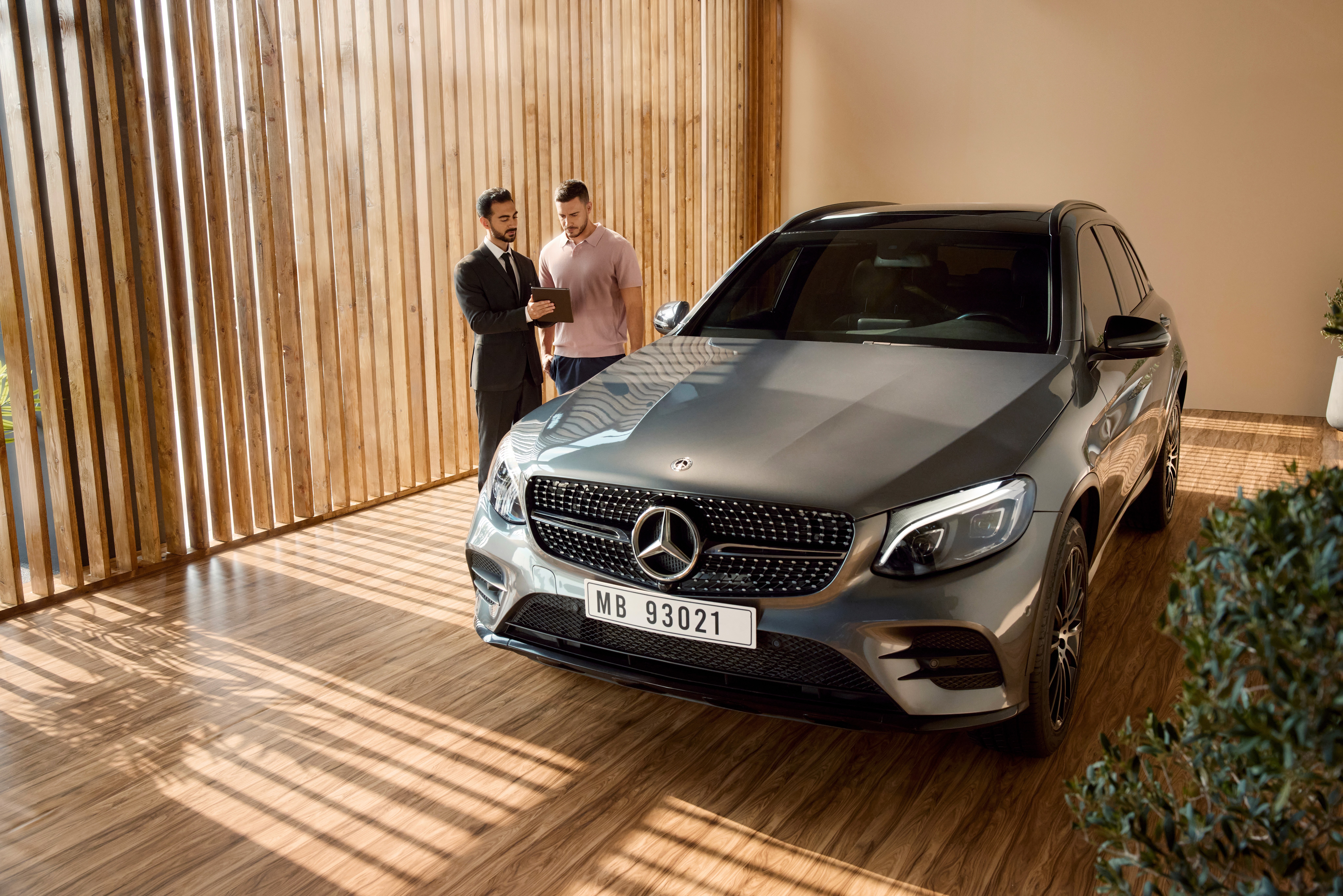 Mercedes customer