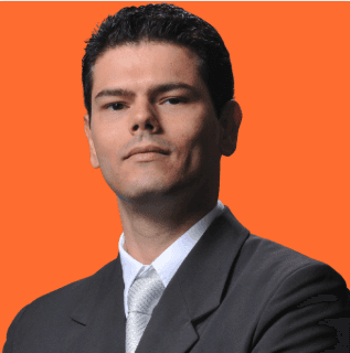 Happy customer giving feedback on her results