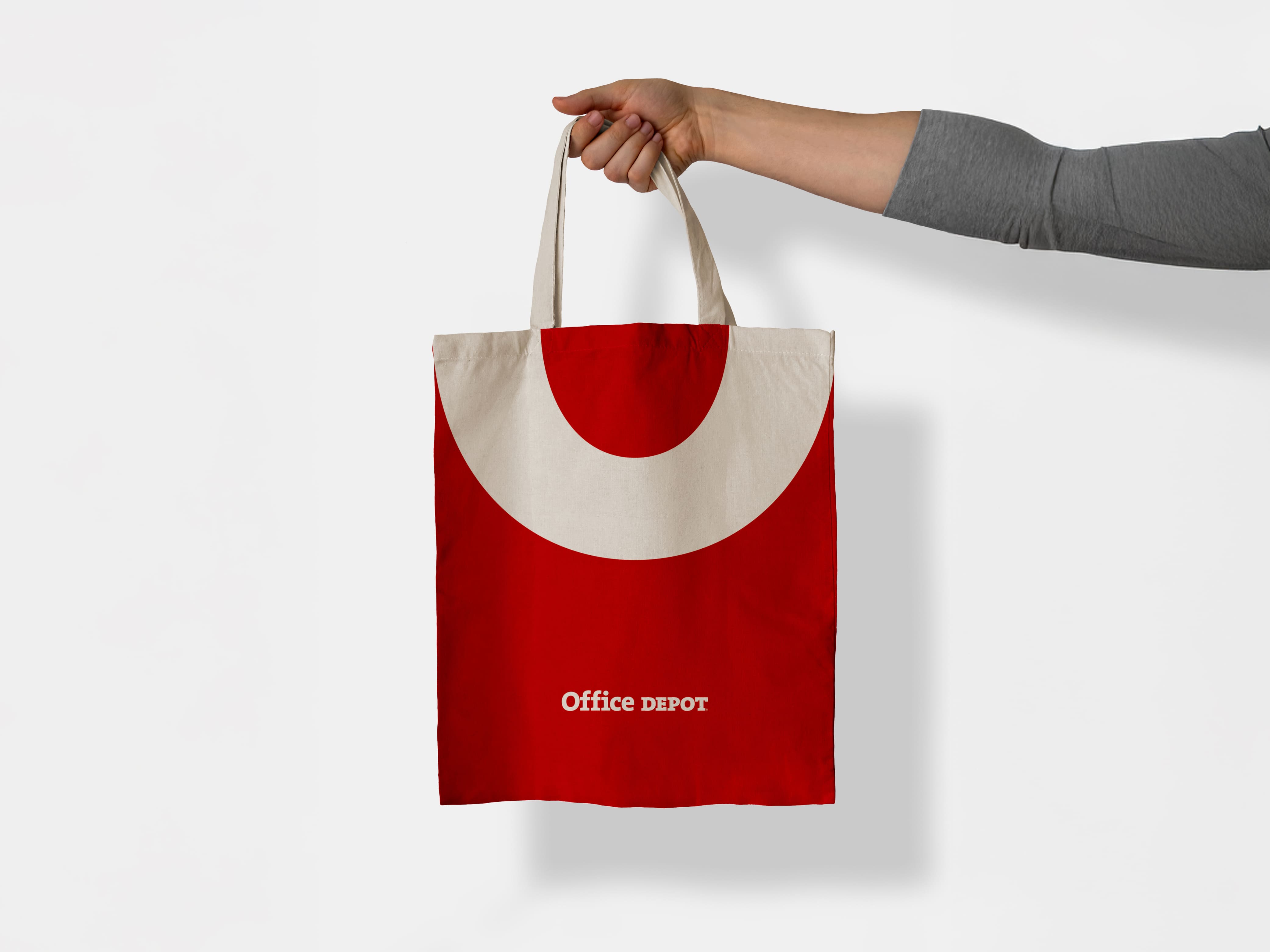 tot bag for office depot mockup