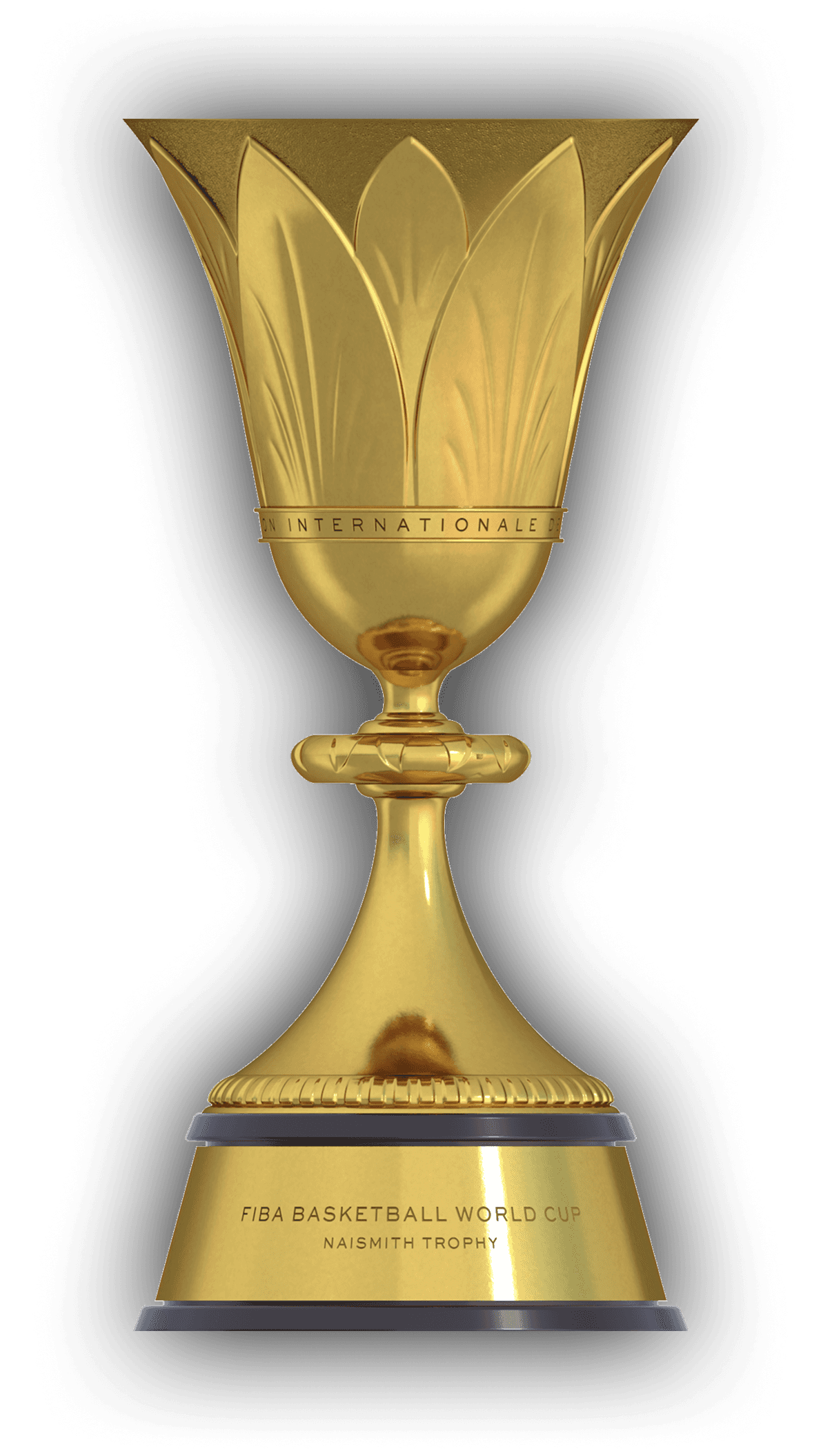 A subtle trophy graphic