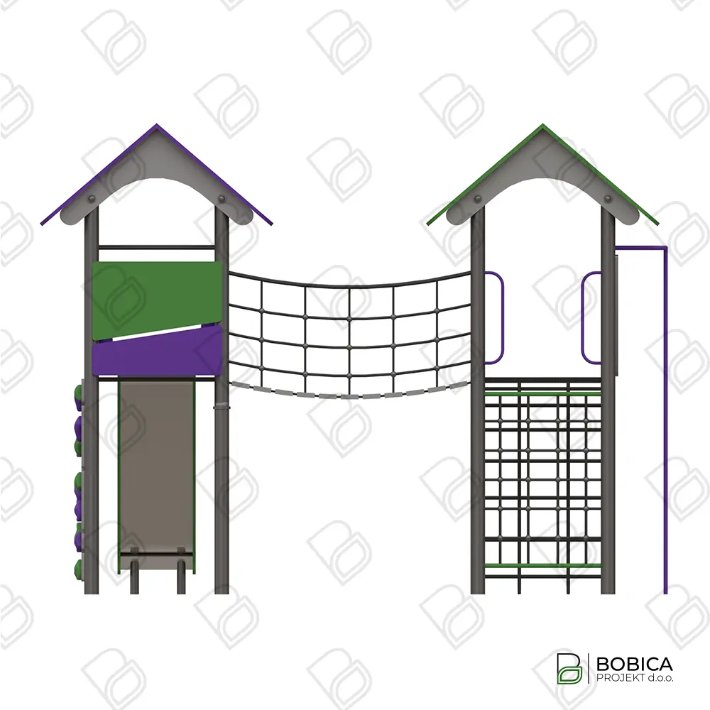 Kombinirano igralo s dva tornja "TwinTower"